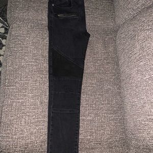 Men S 30 Skinny Fit W/Zippers Zara Jeans!!!